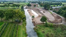 Werkzaamheden tussen de Beerseweg en Vissteeg bij Mill