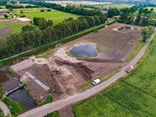 De beek Peelkanaal bij Bergseweg in Mill