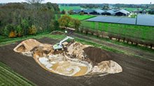 Aanleg poel (november 2024)