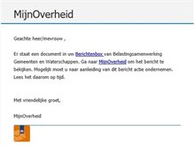 Voorbeeld Phishingmail