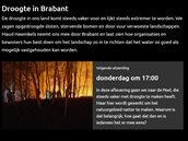 Droogte in Brabant