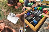 waterdiertjes en watertafel