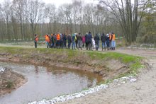 Wandeling door de waterberging