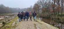 Wandeling door de waterberging