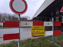 Wegafzetting waterberging Diesdonk