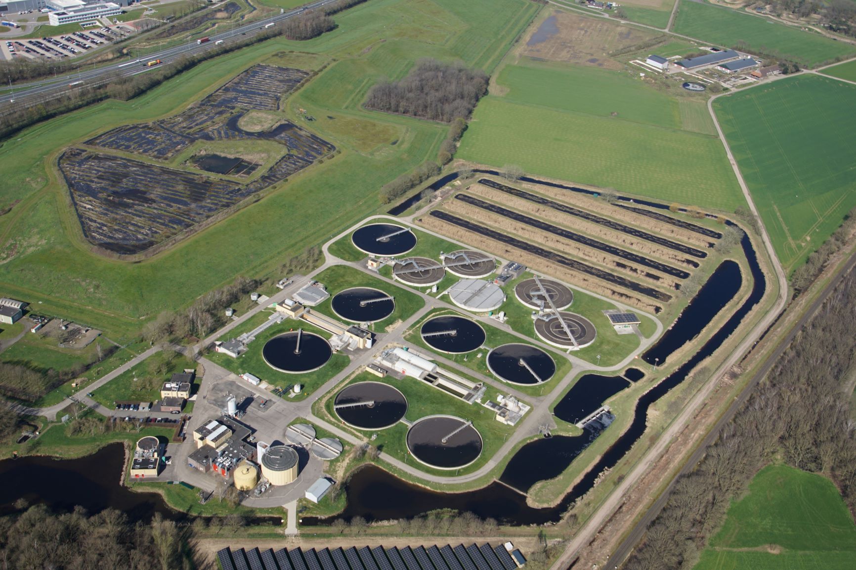 Stroomuitval bij rioolwaterzuivering in Haps