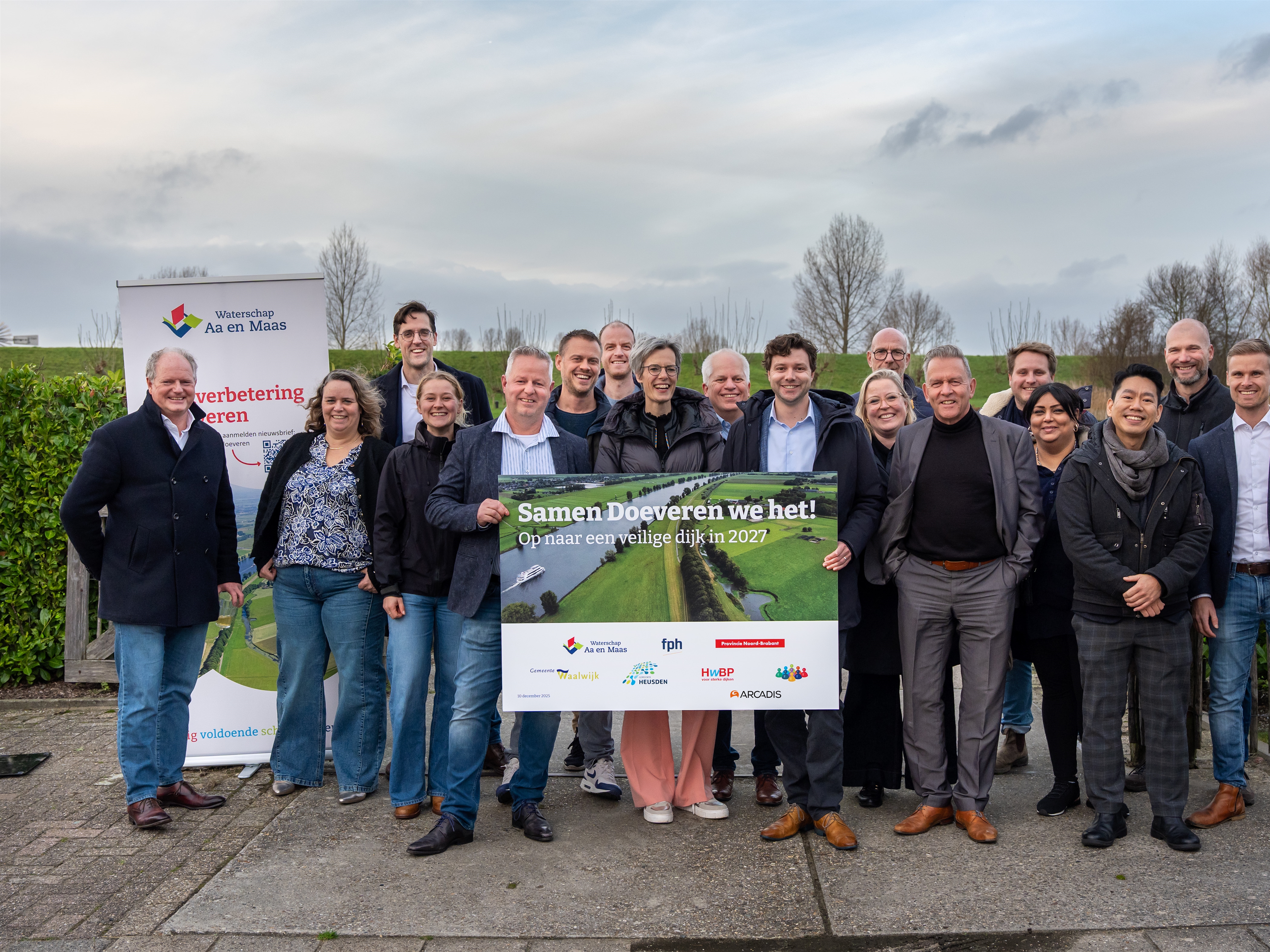 FPH Ploegmakers geselecteerd als uitvoeringspartner voor dijkverbetering Doeveren