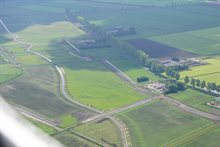 Luchtfoto van het Vlijmens Ven