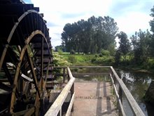 De molen in de Vierlingsbeekse Molenbeek
